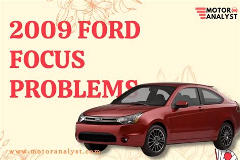 ford focus problems by year
